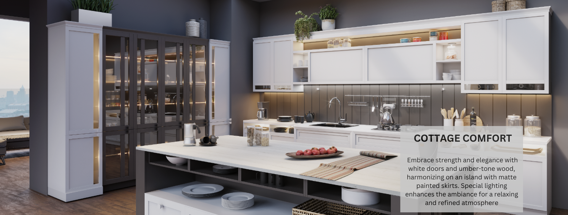 Cottage Comfort Kitchen Design