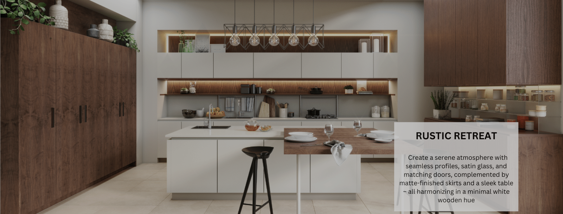 Rustic Retreat Kitchen Design